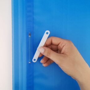 Alternative view of A4 mappe til ringbind Grå