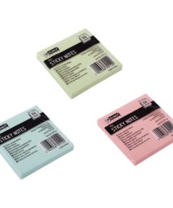 Sticky notes 76x76mm ass farver