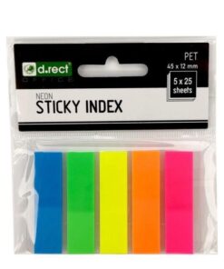 Sticky indexes 5x25