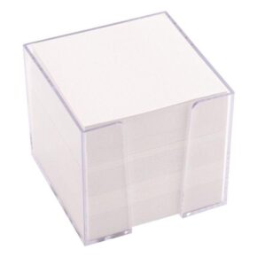 Alternative view of Note Cube i box hvid farve