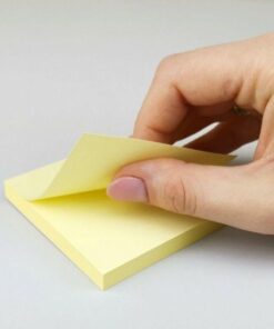 Alternative view of Sticky notes 76x76mm gul