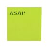 Sticky notes 75x75mm ASAP green