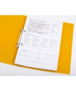 Alternative view of Ringbind A4, Transparent Gul