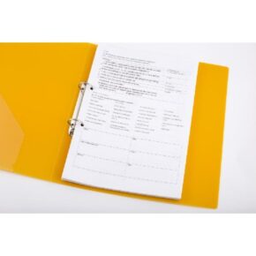 Alternative view of Ringbind A4, Transparent Gul