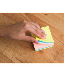 Alternative view of Sticky notes Cube neon mango mix