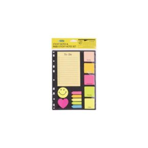Alternative view of Index og sticky notes kit colorfull