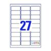 Universal label A4 70 x32 27*etiket