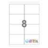 Universal label A4 105 x70 8*etiket
