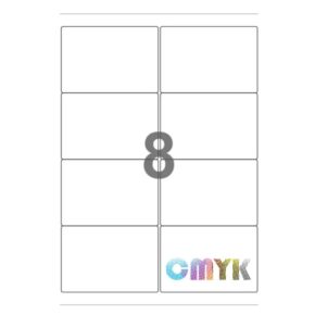 Universal label A4 105 x70 8*etiket