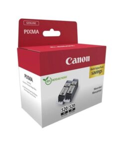 Canon Ink 2932B019 / PGI-520 Double pack Black