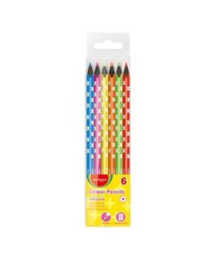 Farve blyanter Neon 6 pak