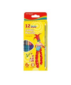 Farve blyanter DUO 12 pak