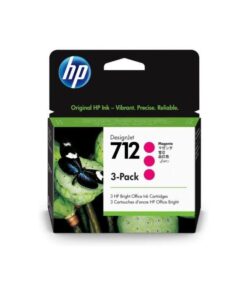 HP Ink 3ED78A / 712 3-Pack Magenta