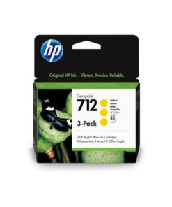 HP Ink 3ED79A / 712 3-Pack Yellow