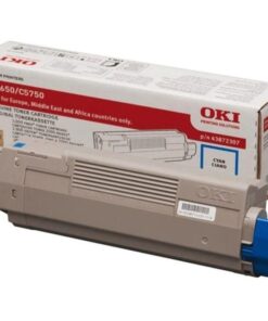 OKI Toner 43872307 Cyan