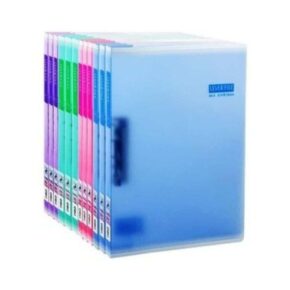 A4 plast mappe med stål klemme