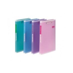 A4 plast mappe med stål klemme