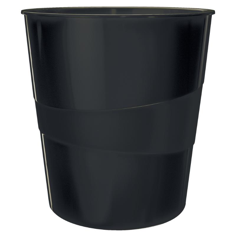 Papirkurv recycle 15 liter sort