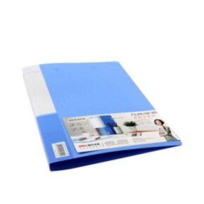 A4 plast mappe med stål klemme