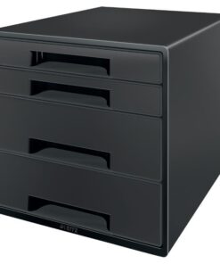 Skuffekabinet recycle 4-skuffer sort