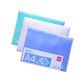 Zip Bag, ass farver A4