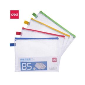 Zip Bag B5, ass farver