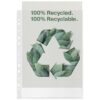 Lomme recycled 100my PP præg A4