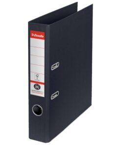 Brevordner No1 POB recycle A4 50mm sort