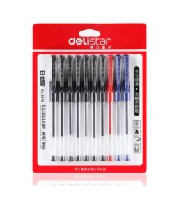 Gel pen 0,5mm ass BK/C/M