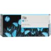 HP Ink 676M6A / 738XL XL Cyan