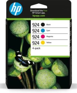 HP Ink 6C3Z1NE / 924 BK,C,M,Y