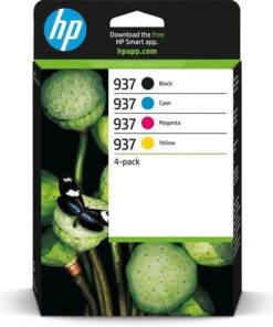 HP Ink 6C400NE / 937 BK,C,M,Y