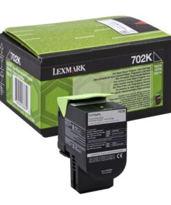 Lexmark Toner 70C20K0 / 702K Black