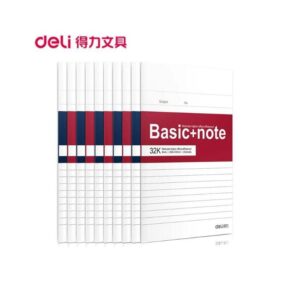 Kladdehæfte A5, m linier