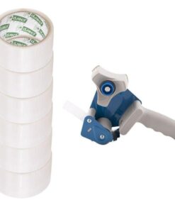 Pakketape og dispenser kit