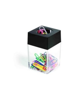 Clips holder i plast med magnet 70x40x40