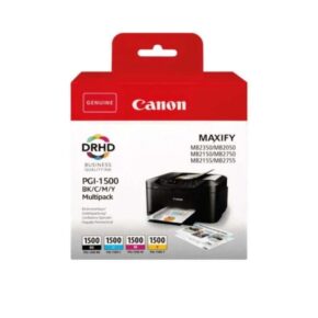 Alternative view of Canon Ink 9218B006 / PGI-1500  BK,C,M,Y
