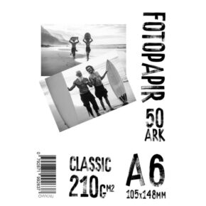 Papir, A6 210g Glossy Foto Papir