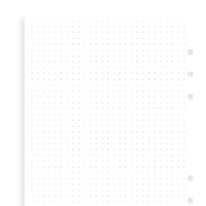 A5 Noteark Dotted Hvide