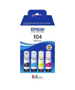 Epson Ink C13T00P640 / 104 Multipack BK,C,M,Y
