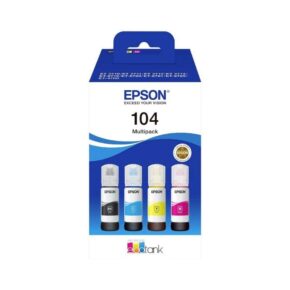 Epson Ink C13T00P640 / 104 Multipack BK,C,M,Y