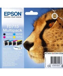 Epson Ink C13T07154012 / T0715 Multipack BK,C,M,Y