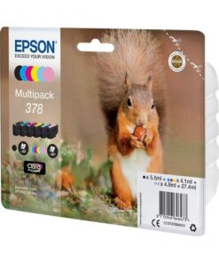 Epson Ink C13T37884010 / 378 Multipack BK,C,M,Y,PC,PM