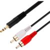 Mini Jack til Phono kabel 1,5m