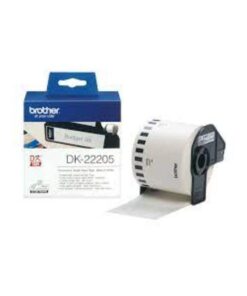 Alternative view of Brother Label DK22205 / DK-22205 White