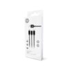 USB multi kabel 3i1 Sort 2A