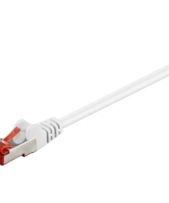 Patchkabel Cat6 FTP hvid 10m