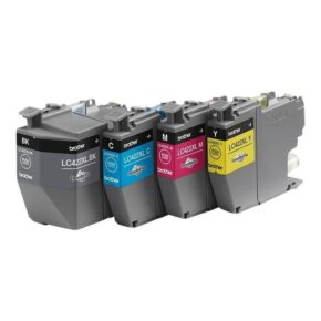 Alternative view of Brother Ink LC422XLVAL / LC-422XLVAL XL Multipack BK,C,M,Y