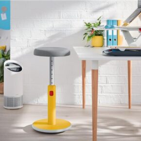 Alternative view of Balancestol Ergo sid-stå Cosy gul
