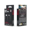 maXlife 1m 3A vinklet USB- USB-C Kabel